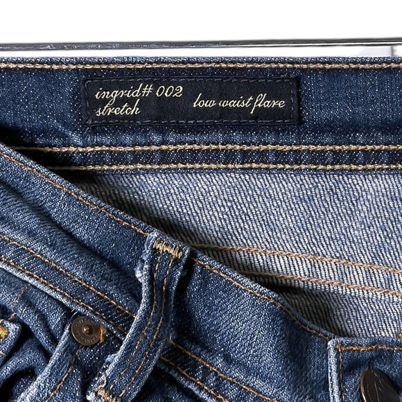 Citizens of Humanity Women's Jeans Blue Bootcut Low Rise Flare Stretch Denim 28 - Picture 4 of 9